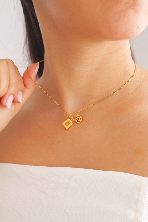 Colar F30 - Aço Inox - comprar online