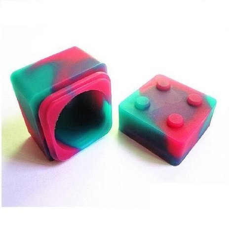 Pote de Silicone Lego Pequeno