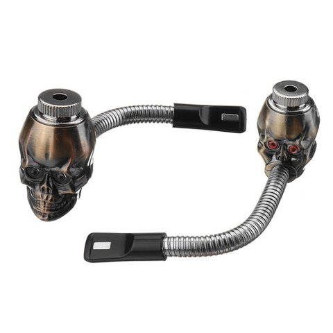 Pipe de Metal Crânio Caveira