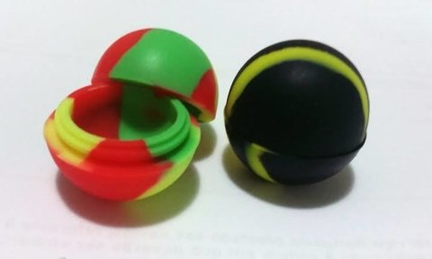 Pote de Silicone Bola pequeno