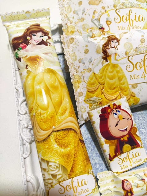 Golosinas Personalizadas para 10 chicos " Bella " en internet