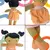 Boneca De Pano Juju Negra - 51320 Zip - loja online