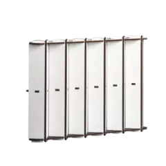 Cuadro Doble Vista Madera x Unidad - comprar online