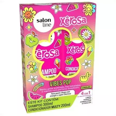 KIT S.LINE SH/COND 300/200ML XEROSA VIBE - comprar online