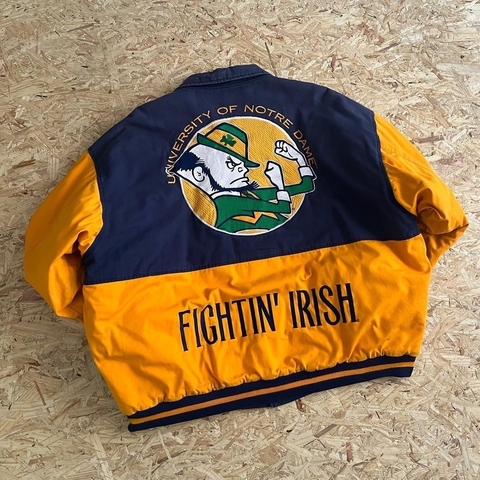 Vintage Jacket Fighting Irish Notre Dame ‘90 / Talle XXL - comprar online
