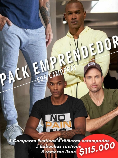 PACK Emprendedor C/Campera (20 Prendas).