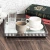 Bandeja Decorativa em Metal Prata com Espelho 24x12cm Mart na internet