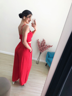 Cropped Sabrina - Vermelho - Moda feminina & Acessórios | Storin