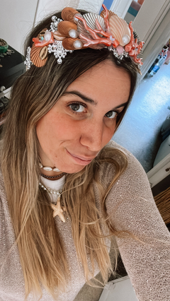 Corona Sirena Coral - comprar online