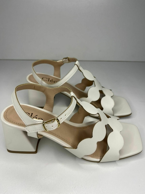 SANDÁLIA CLÉO VERÃO SALTO BLOCO