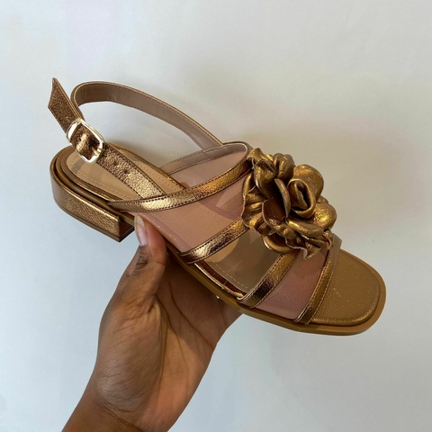 Sandália Helena Bronze