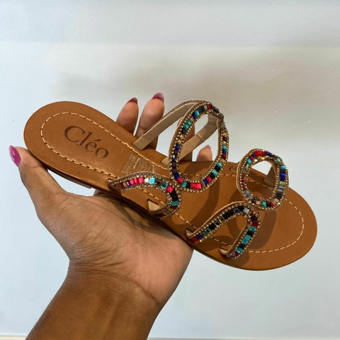 Sandália Rasteira Marcela Colorida