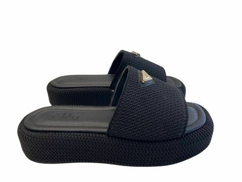 SANDÁLIA PLATAFORMA VIENA PRETO