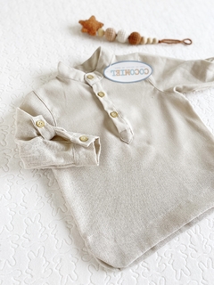 Camisa de lino-Art.C110 - COCOMIEL BEBES