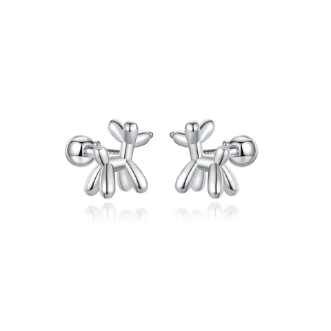 Balloon Dog Safety Earrings - buy online