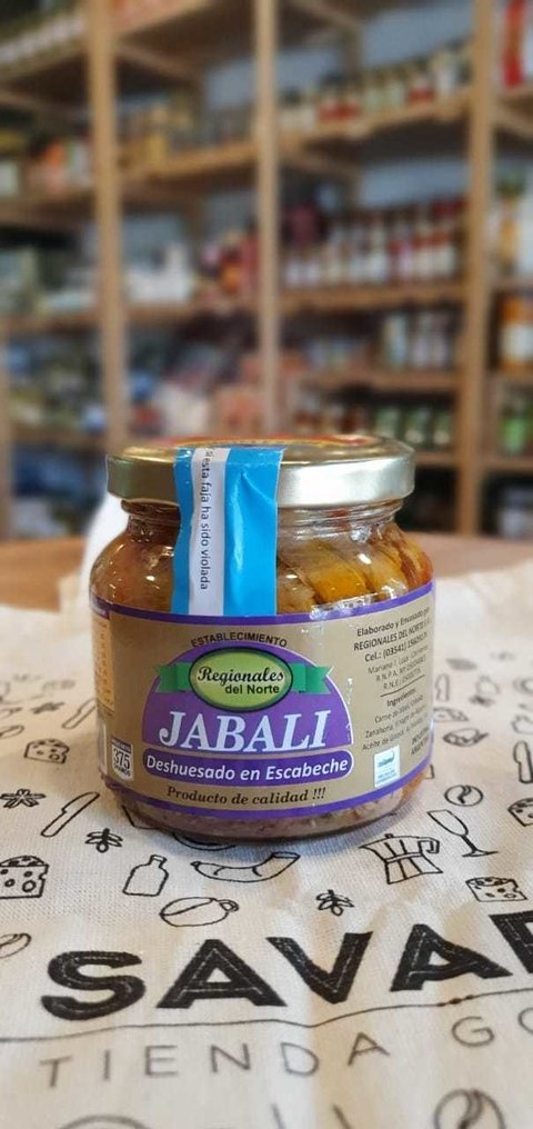 Escabeche de Jabalí - Regionales del Norte - 375 gr.