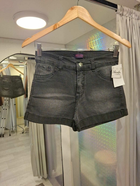Short Jean Gris Económico - comprar online
