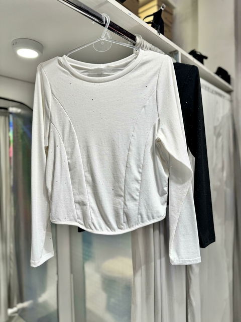 Remera Manga larga Brillos - comprar online