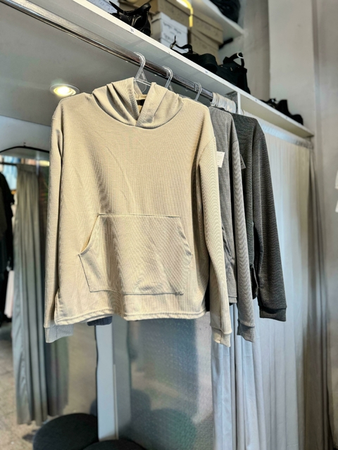 Buzo canguro morley lanilla premium