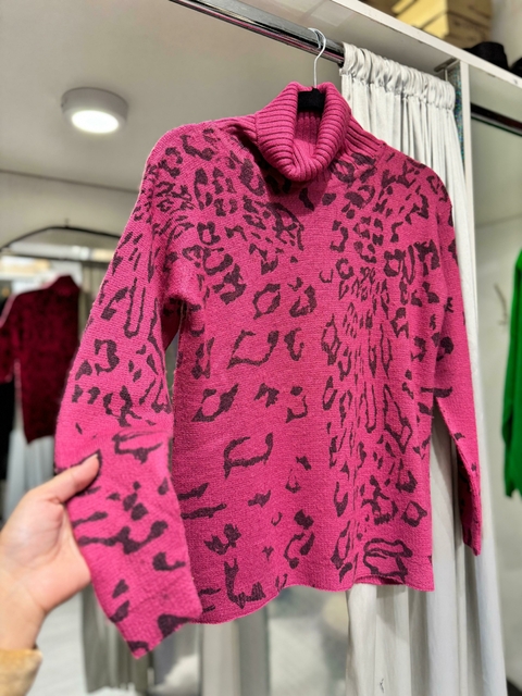 Polera Serigrafía Animal Print - comprar online