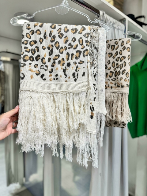 Ruana de diseño animal print - comprar online