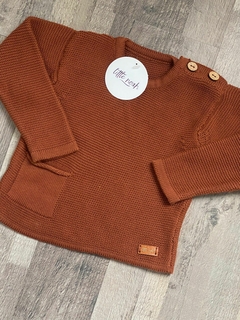 Sweater de Hilo "TYLER" Terracota