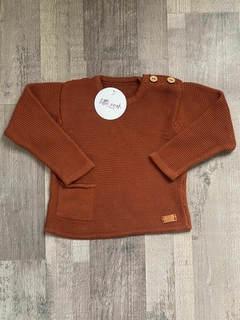 Sweater de Hilo "TYLER" Terracota