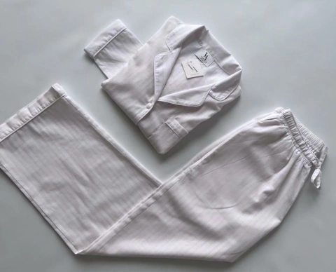 PIJAMA OLIVIA RAYITAS MANGAS LARGAS (SOLO DISPONIBLE EN S)
