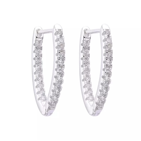 ARO2349 AROS HUGGIES PLATA 925