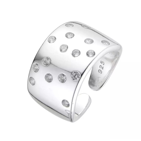 AN9669 ANILLO AJUSTABLE PLATA 925 - comprar online