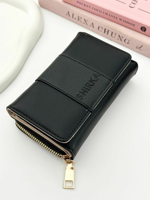 Pack x3 Billetera 071 - B11 - Negro