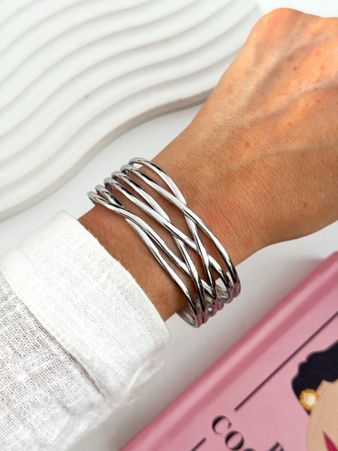 BRAZALETE ACERO QUIRURGICO PUQ132 - comprar online