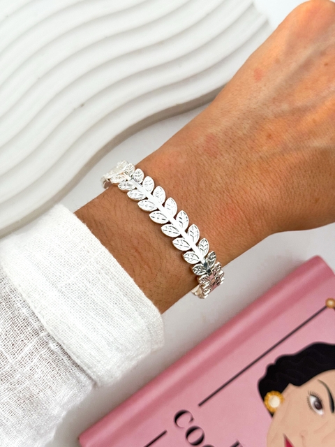 BRAZALETE ACERO BLANCO PULB506 - comprar online