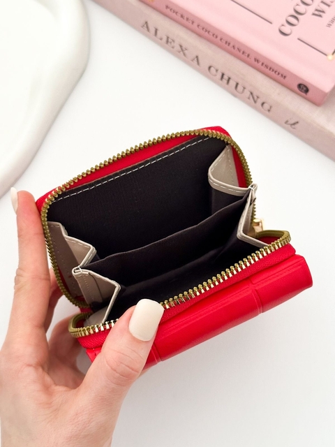 Billetera 081 B51 Rojo