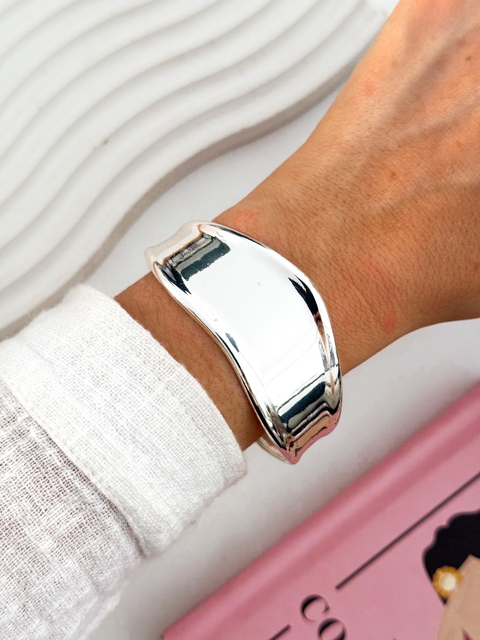 BRAZALETE ACERO BLANCO PULB520 - comprar online