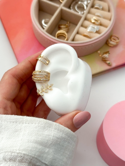 PACK X3 CUFF DORADO CD419