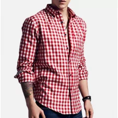 Camisa Masculina Quadriculada - LUKAHE - Moda e Acessórios