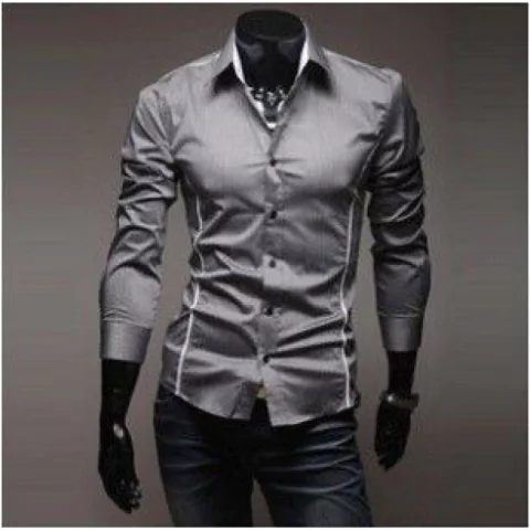 Camisa Social Masculina Slim
