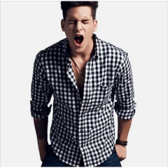 Camisa Masculina Quadriculada