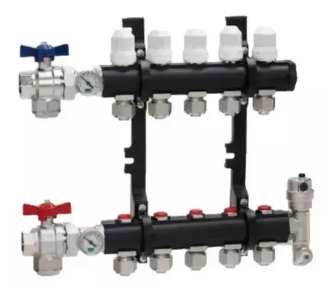 Colector Hidroflex Standar 5 circuitos poliamida (1735/1975)