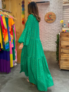 Vestido Marrocos Verde Bandeira - COLORATO
