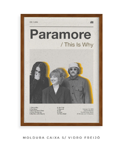 Quadro / Pôster - Paramore - This is Why - comprar online