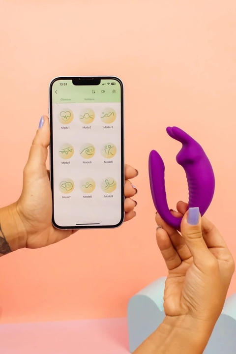 VIBRADOR BUNNY APP DE CASAL