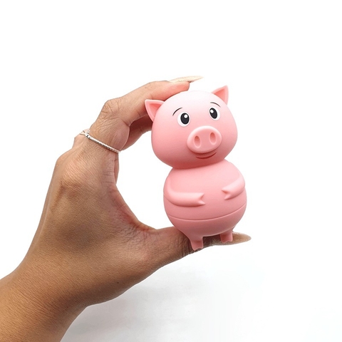 VIBRADOR Clitoriano em Formato de Porquinho com 10 Modos de Pulsação e Recarregável - Piggy Rabicó