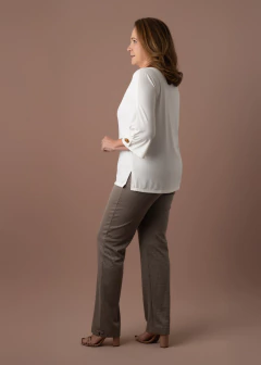 Blusa Begônia off white na internet