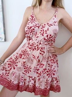 Vestido Polly Rojo IMPORTADO - Catalina Indumentaria