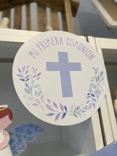 Imagen de Cartel Comunión circular (varios colores)