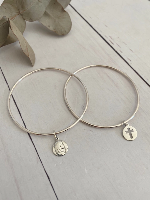 Esclava con medalla de plata (POR ENCARGUE)