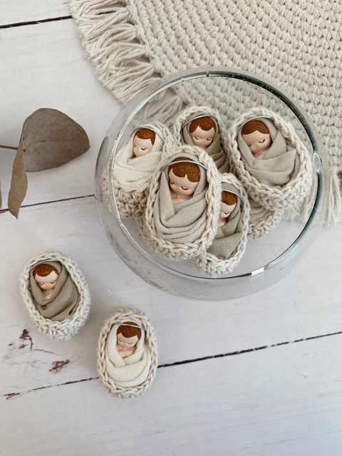 Niñitos en cunita (x5)