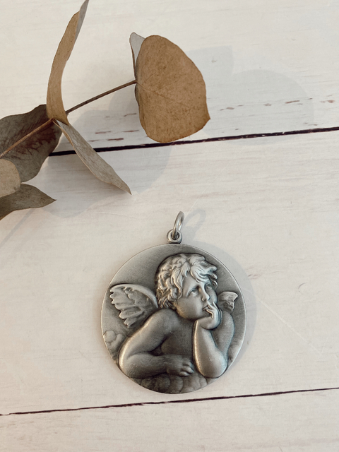 Cunero Ángel de la guarda (ALUMINIO)